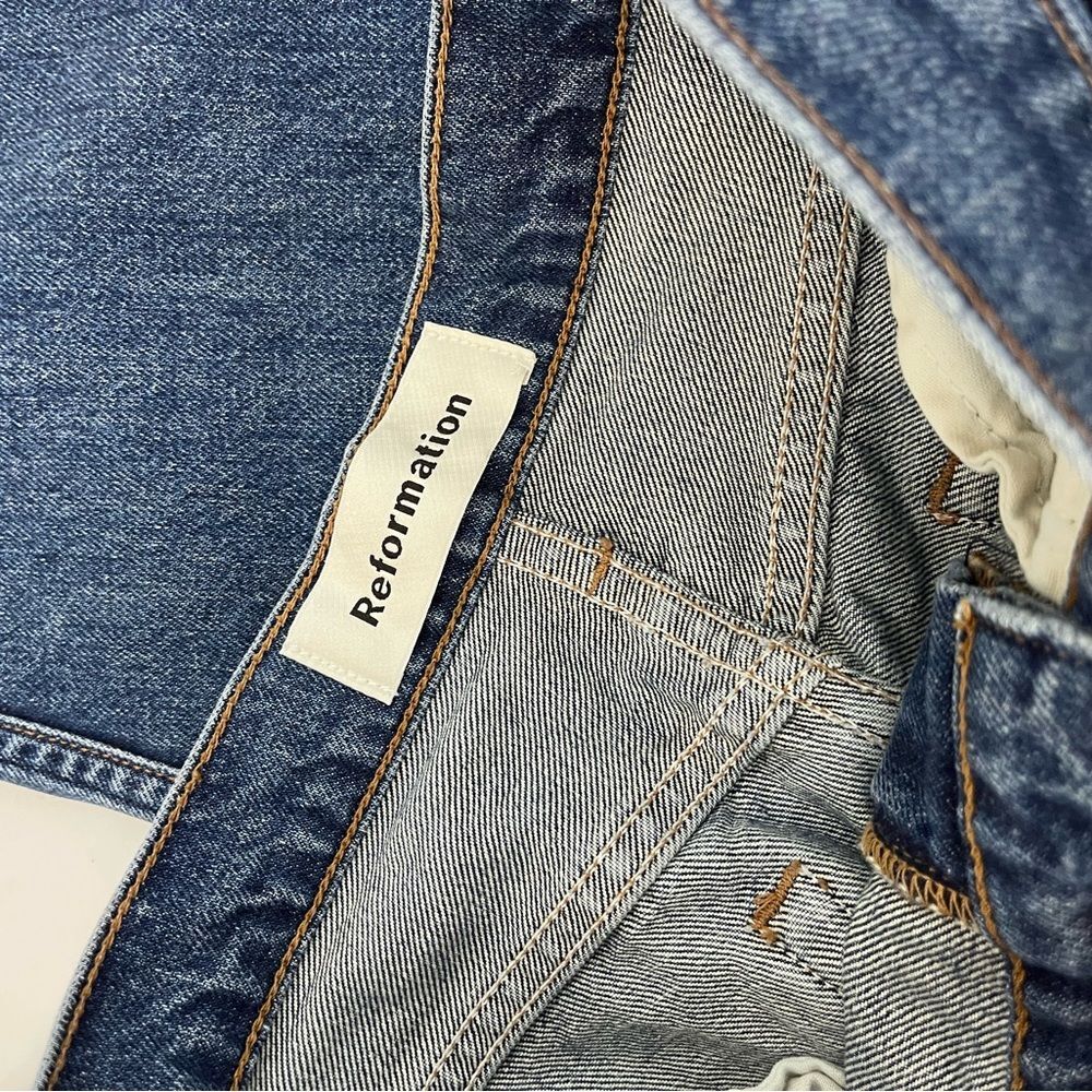 Reformation Julia High Cigarette Jeans Size 26 - Picture 8 of 8